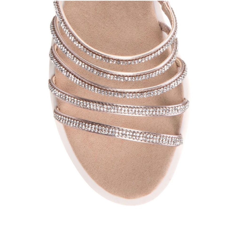 NEW NINA Jewel embellished slides - Picture 2 of 3